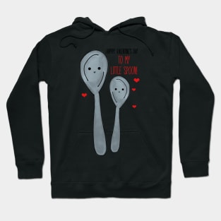 Happy Valentine's Day Little Spoon Hoodie